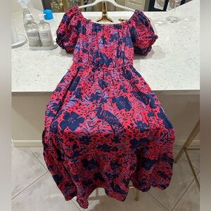 Lily Pulitzer off the shoulder tamie dress